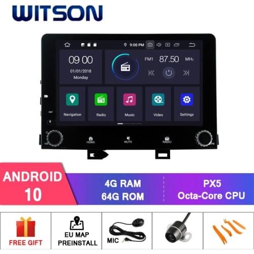 WITSON Android 10.0 CAR DVD PLAYER for KIA RIO 2017 SAT NAV GPS NAVIGATION AUTO STEREO +DVR/WIFI+DSP+DAB+OBD+TPMS