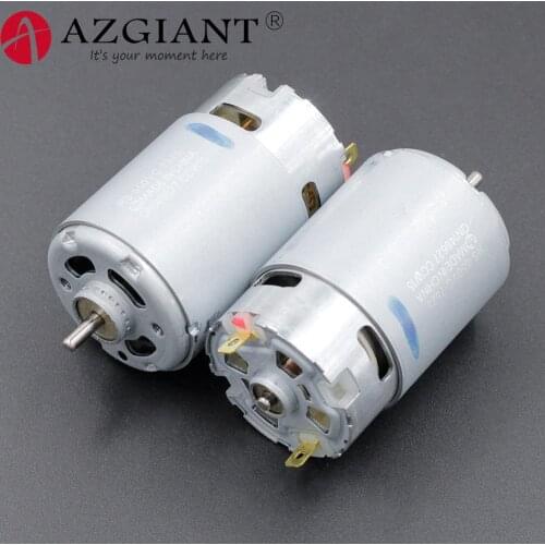AZGIANT 2pcs genuine for MABUCHI RS-550VC-7525 DC 6V~12V 17800RPM High Speed DC Motor DIY Electric Drill 5 7527 8518