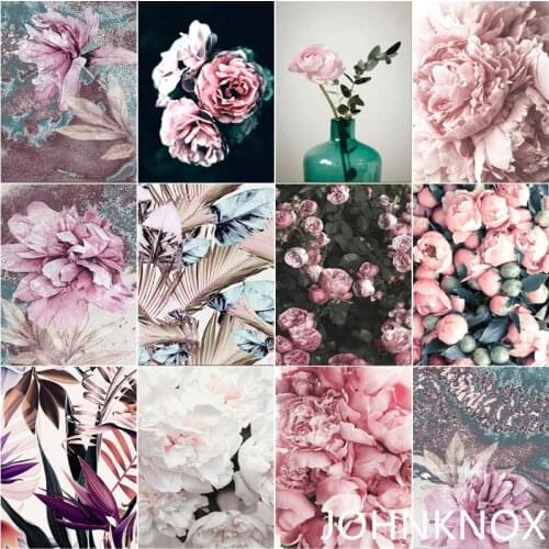 Flower Rose Picture Diamond Painting 5D Diy Diamond Embroidery Full Round& Square Drill Diamond Mosaic Cross Stitch Home Decor