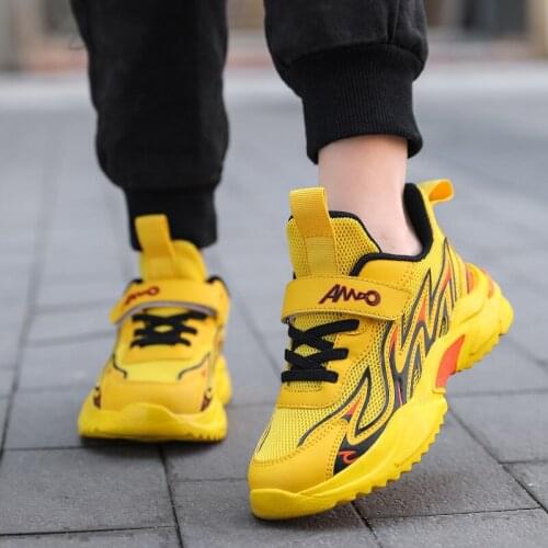 Autumn Kids Sneakers Children Sport Shoes Fashion Boys Casual Shoes Breathable Mesh Tenis boys Running shoes for boy