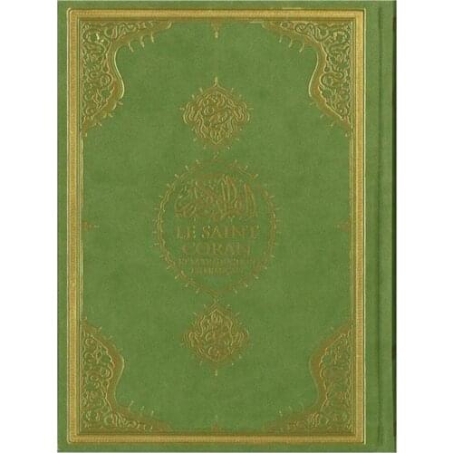 Le Saint Coran Purport of the Quran And French Medium Size Original Arabic Text And Translated From French Purport Gift Koran