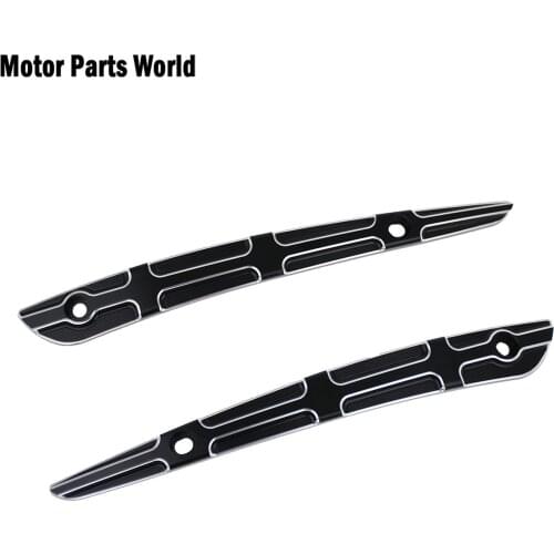 Motorcycle Black CNC Windshield Side Trim For Harley Touring Road Glide Ultra Fltruse 15-16 Special FLTRXS Utra Fltru 2015-2017