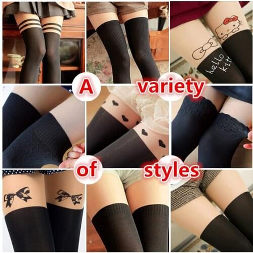 New fashion free shopping girl childrens tight cute pantyhose childrens lovely tattoo tights for lovely baby girls tight frail