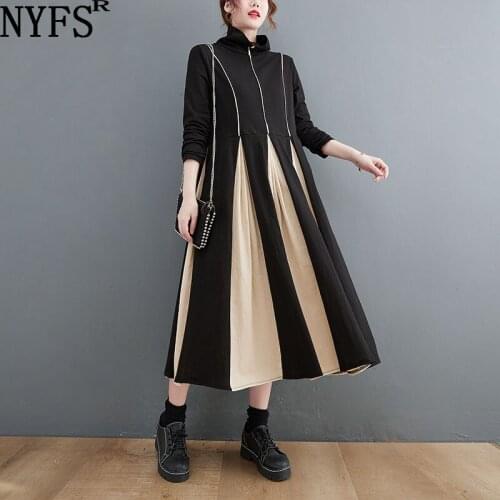 Модные вязаные платья NYFS China At AliExpress