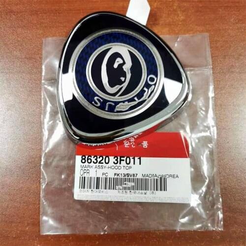 OEM 863203F011 front Hood Logo Emblem Rear Luggage Cover Sign logo For KIA Opirus