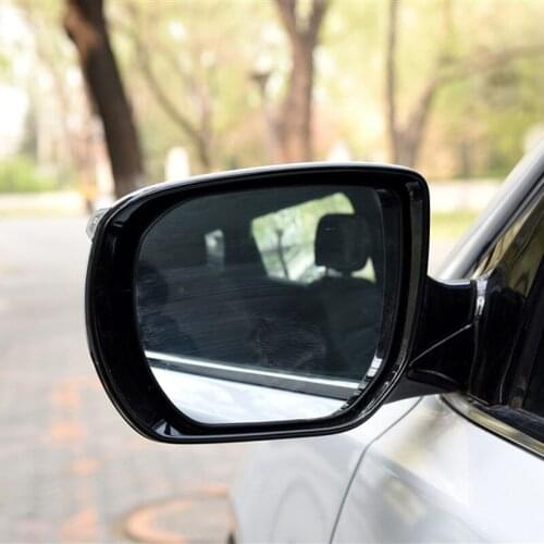Brand New Power Heated Blue Wide Angle Sight Side Rear View Mirror Glasses For Hyundai Santa
