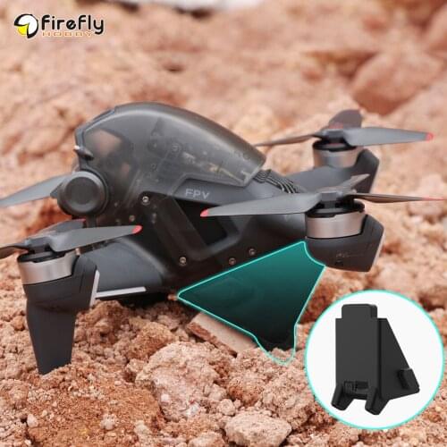 Sunnylife 2 in 1 Battery Protective Cover Heightening Landing Gear Silicone Battery Cover for DJI FPV