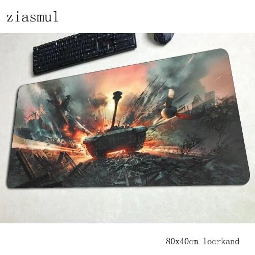 War thunder mouse pad 800x400x3mm mats thick Computer mouse mat gaming accessories locked edge mousepad keyboard games pc gamer