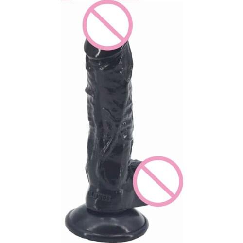 Vibrating Female Dildo Skin Feeling Dildo Anal Big Health Real Silicone Penis Double-layer Silicone Erotic Toys In Couple Z48