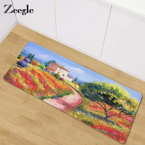 Zeegle Doormat Kitchen Floor Mat Area Rug For Entrance Door Foot Carpet Kitchen Mat Kids Bedroom Decor Carpets Floor Rug