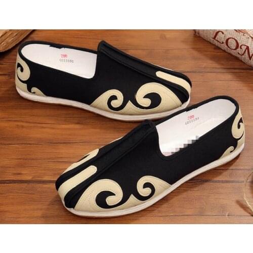 3color red/black handmade Taoist taoism shoes tai chi martial arts kung fu shoes zen shaolin monks zen wushu sneakers