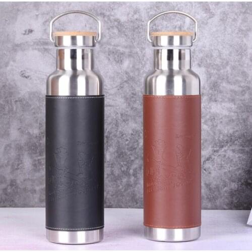 700ml Double Wall Stainless Steel Thermos Outdoor Portable Sport Vacuum Flask Gym Insulated Water Bottle