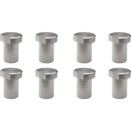 Promotion! 8Pcs Workbench Stoppers, Stainless Steel Limit Tenon Blocks, Fixed Woodworking Table Accessories