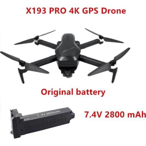 7.4V 2800MAH Drone Battery For X193 PRO Drone Original Battery Quadcopter Spare Parts X193 4K Drones Accessories