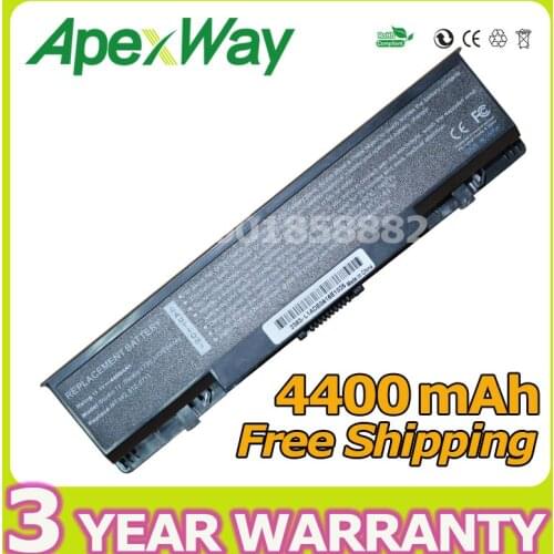 Apexway 11.1V 4400mAh battery for Dell Studio 1735 1737 312-0708 312-0711 312-0712 KM973 KM974 KM978 MT335 MT342 PW823