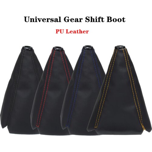 Car Manual Stick Shifter Knob Gear Shift Boot Cover Gaiter for Renault Megane 2 3 Duster Logan Clio 4 3 Laguna 2 Sandero Scenic