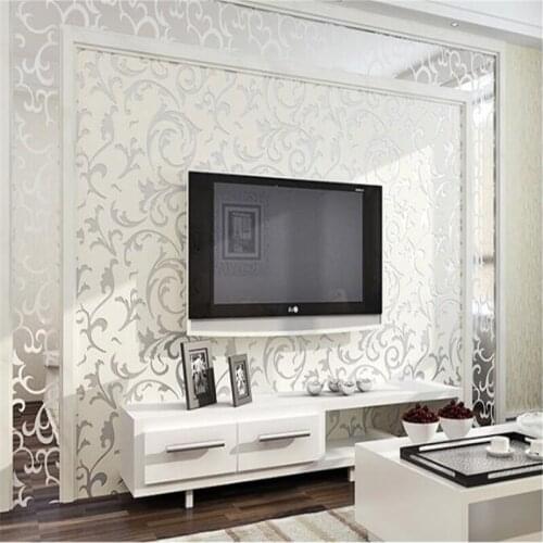 Beibehang papel de parede Hot European classic wallpaper non-woven widening 3D wallpaper bedroom wallpaper for walls 3 d mural