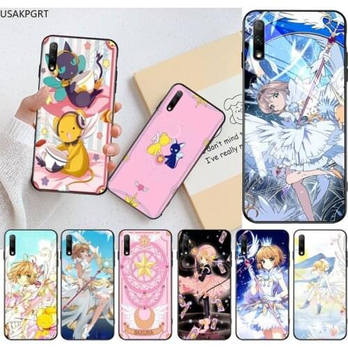 Sakura Card Captor Cardcaptor Phone Case for Huawei Honor 30 20 10 9 8 8x 8c v30 Lite view pro