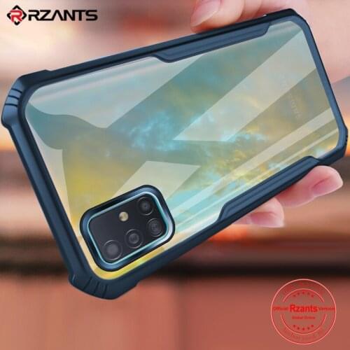 Rzants For Samsung Galaxy A11 A21S A31 A01 M30s M21 Note 10 Lite S20 Plus Case Hard [Blade] Slim Crystal Cover funda Casing