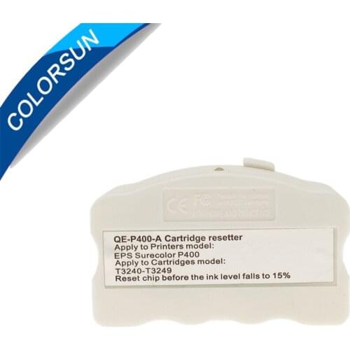 Colorsun P400 Chip resetter for Epson Surecolor P400 cartridge chip resetter