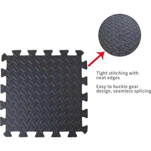 12 Pcs Of Gym Floor Mat Assembly Jigsaw Exercise Mat EVA Foam Interlocking Tiles For Home Gym Exercise Gymnastics Baby Crawling