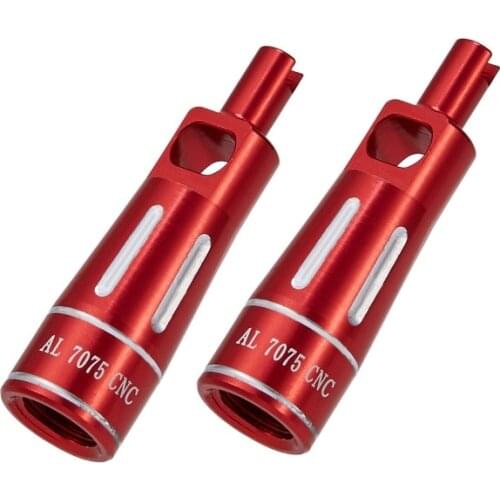 Multi-functional Presta / Schrader Valve Cap Valve Removal Tool Aluminum Alloy Road Bike Bicycle MTB Cycling Valve Cap