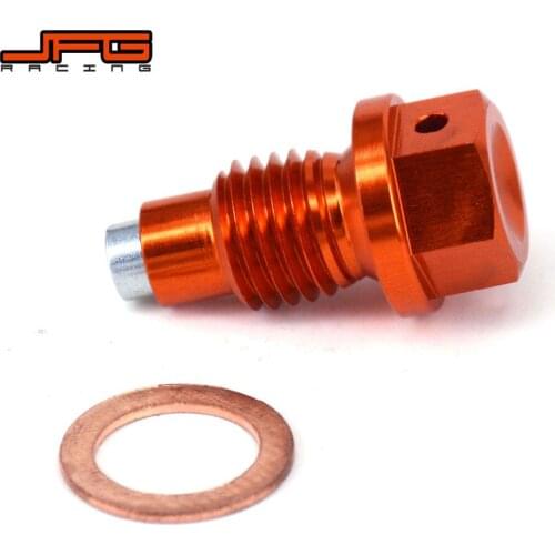 Motorcycle CNC Magnetic Oil Drain Plug Bolt For KTM SX SXF EXC EXCF EXCR XC XCW XCF 125 150 200 250 350 450 530 SMR SMC Duke