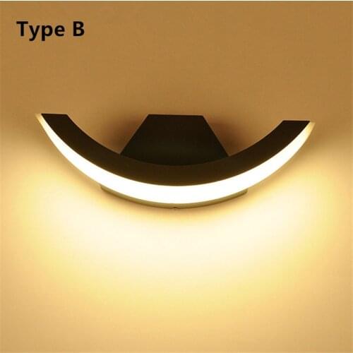 ONDENN Surface Mounted 12W LED Wall Light Garden Light Wall Lamp Courtyard Led lights AC90-260V Wall Sconce IP65 Indoor Outdoor