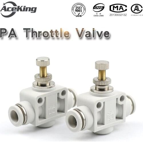 PA Rapid insertion of manual valve of gas pipe joint with throttle speed regulation pa-4 / 6 / 8 / 10 / 12