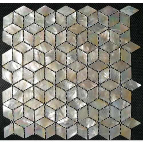Whitelip shell mother of pearl mosaic tile for kitchen backsplash and bath room natural sea shell white color 6pcs/lot