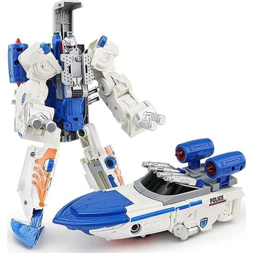 Movable Joints Ship Model Robot Toys Action Figures Deformation Robot Toy Car Airplane Deformation Mini Agent Toy