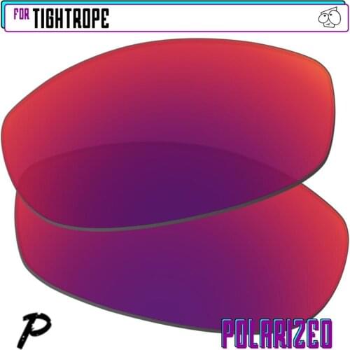 EZReplace Polarized Replacement Lenses for - Oakley Tightrope Sunglasses - Midnight P