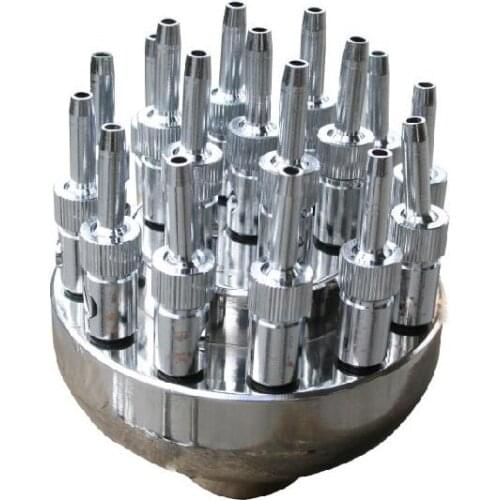 1 dn25 stainless steel adjustable flowers spray nozzle fountain water features nozzle