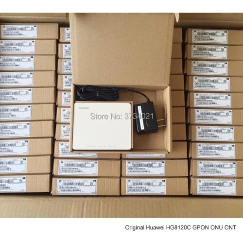 10Pcs/Lot 1GE Huawei HG8120C GPON ONU ONT 1GE+1FE+1PORT same function as Huawei HG8110H HG8311 GPON ONU ONT
