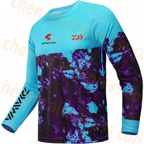 2019 DAIWA Men Fishing Clothing Ultrathin Sunscreen Long Sleeve Anti-uv Breathable Coat Summer Fishing Shirt Size XS-5XL Jacket