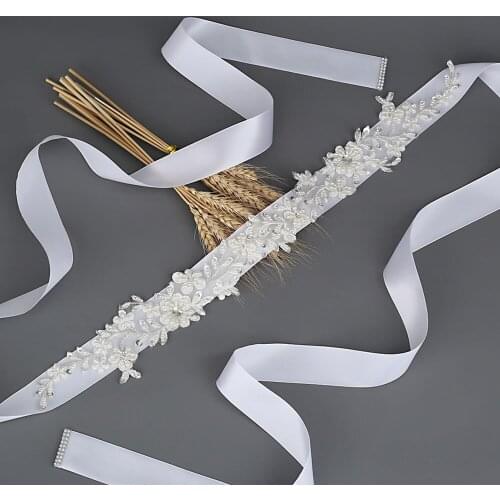 Birdal sash Shiny Red Satin Belt Rhinestone Bridal Belt Wedding Waistband Accessory Applique For Evening Prom Dresses Wedding de