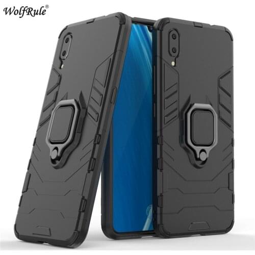 Cover ViVo X23 Symphony Edition Case PC & TPU Ring Holder Armor Bumper Phone Case For ViVo X23 Symphony Edition Cover 6.41