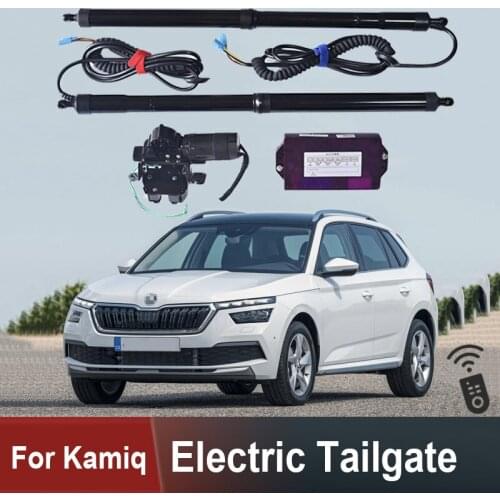 For Skoda Kamiq control of the trunk electric tailgate car accessories automatic trunk opening drift drive powerlift foot sensor