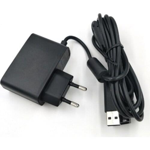EU Power Supply Cable Cord Adapter USB for Microsoft Xbox360 Kinect Sensor New