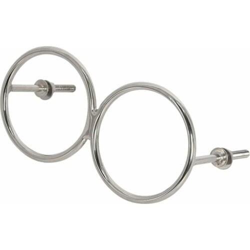 Boat Polished Stainless Stee 316 2-Ring 90mm Cup Holder Marine Yacht Fishing