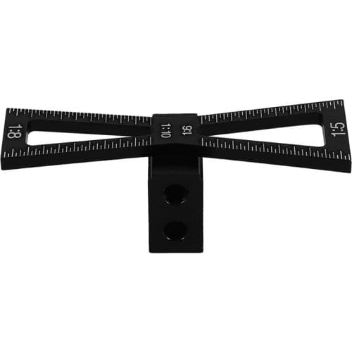 Dovetail Marker,Dovetail Marking Gauge with Scale,Dovetail Jigs Hand Cut Joints Dovetail Guide Tool, Dovetail Template for Woodw
