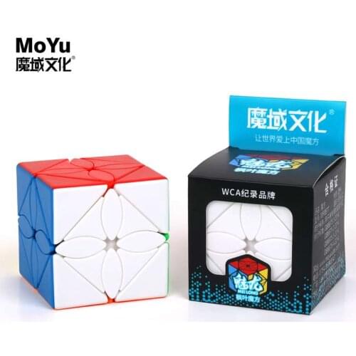 Moyu Meilong 3x3x3 Leaves Ivy SQ1 magic cube Special Strange Shape Ivy Cube Magic Cube Speed Educational Magic Cube Toys Game