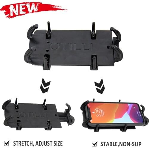 NEW Black Motorcycle Mobile Phone Holder Mount Navigation Bracket GPS FOR YAMAHA TENERE 700 FOR BMW R1200GS