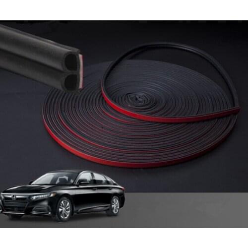 5M Car Door Seal Strips Sticker B Shape Weatherstrip Rubber Seals for INFINITI EX FX JX QX X25 EX35 FX G25 G35 G37 ESQ QX50 QX60