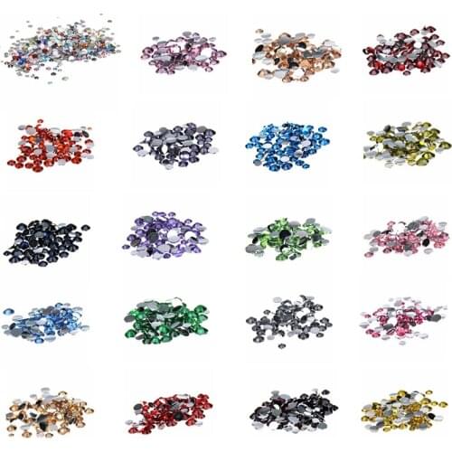 4mm Diameter Rhinestone Mix Color DIY Handmade Accessories Nail Art/Decoration Decoration Cards Paper Dotted Album New Trinkets