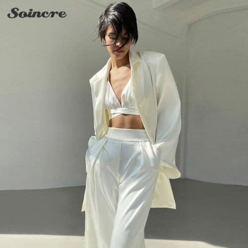 VISKARRY Women's Trouser Suits With A Vest China