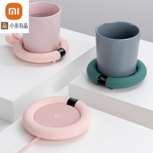 Xiaomi youpin 75 degree heating coaster desk household milk coffee insulation coaster without picking cup warmer
