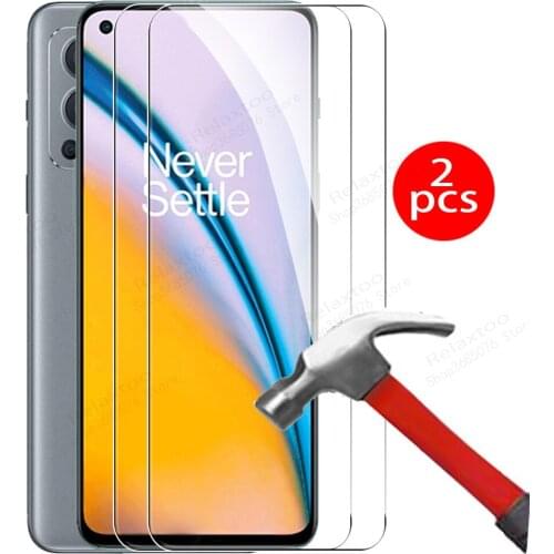 2PCS Protective Glass For OnePlus nord2 5g One Plus Nord 2 5G Cases Phone films OnePlusnord nord 2 Safety protection Glass Cover
