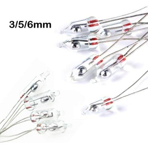 5pcs Mercury Switch Sensor Unidirectional New Original switch accessories 3MM 5MM 6MM