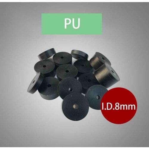 10pcs/lot I.D.8mm hollow PU RUBBER SPRING blotter polyurethane Elastic rubber round Elastic washer